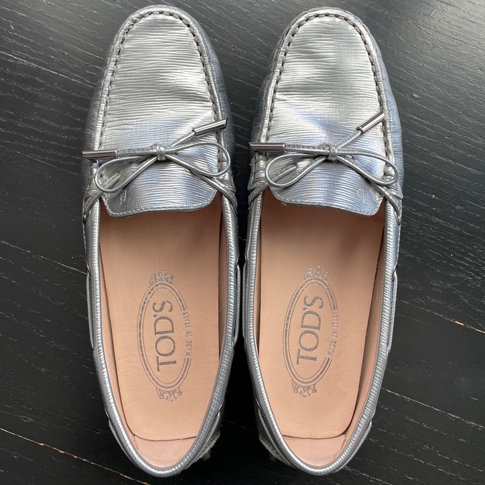 Tod’s Gommino Heaven Metallic Laccetto